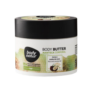 BODY NATUR MANTECA HIDRATANTE INTENSIVO ARROZ Y ACEITE DE COCO 300 ML